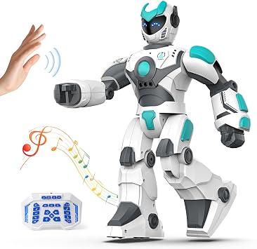 VATOS Grand Robot Télécommandé et Programmable 40 cm