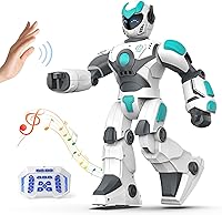 Vista 1 de VATOS Remote Control Robot for Kids Extra Large, 15.4" Programmable RC Robot Toy with Sing Dance, Gesture Sensing & Voice Control Rechargeable Smart