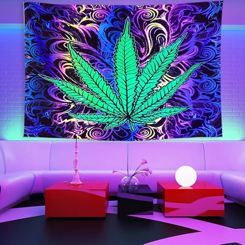 Discover the Fun of Black Light Weed Posters A Guide to Unique Home Decor