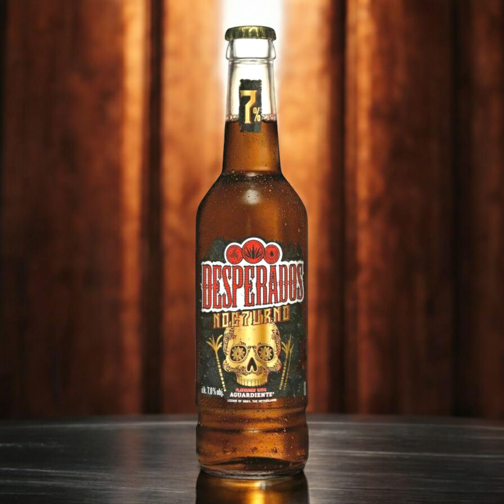 Desperados Nocturno Aguardiente Bier 6 x 400ml 7% Vol. Aromatisiertes dunkles Lagerbier