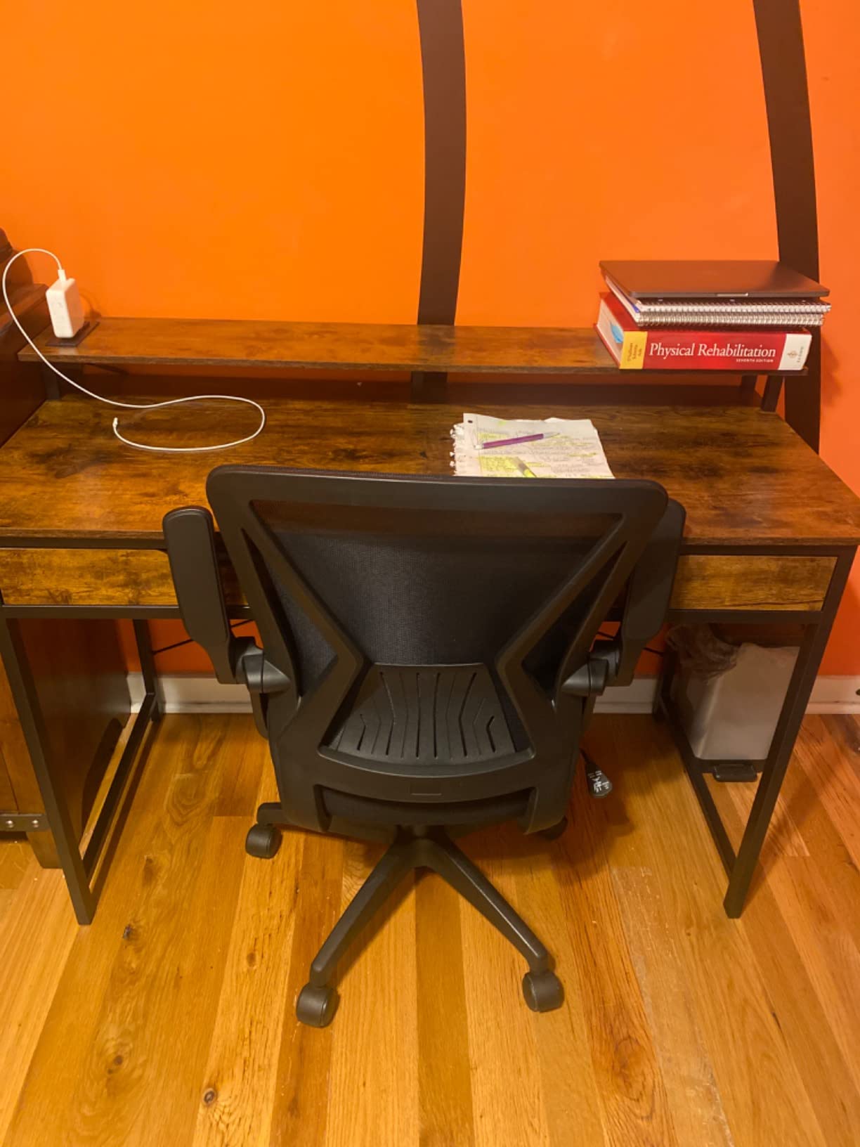$17/mo - Finance QOROOS Mesh Office Chair Ergonomic Mid Back Swivel ...