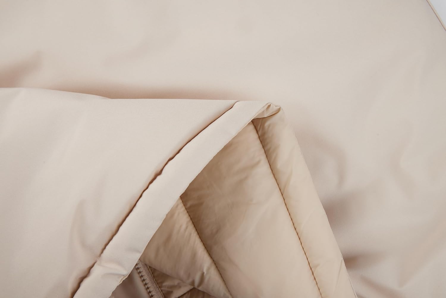 Bellivera Women Puffer Jacket Reversible Spring and Winter Fashion Warm Quilted Long Hooded Padded Bubble Coat - Image 5