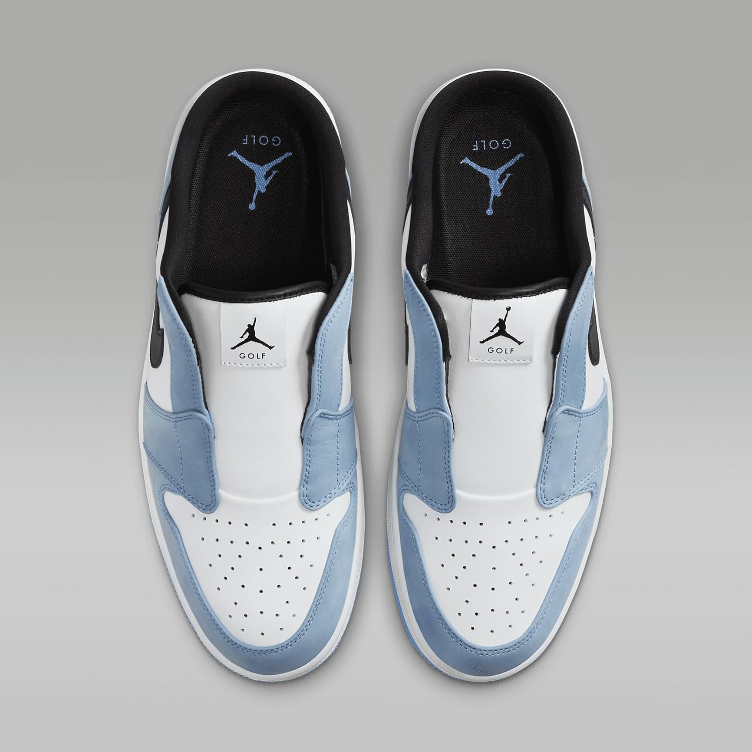 Nike Air Jordan Mule Golf Shoes University Blue White Black
