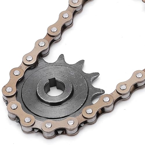 Miniatura 8 de Kit de cadena de piñón, piñón de diente 13T+38 eslabones cadena+22T rueda libre trasera accesorio de montar