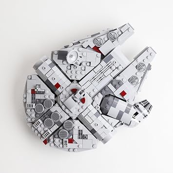 Vertical Wall Display Mount for Lego Millennium Falcon 75375