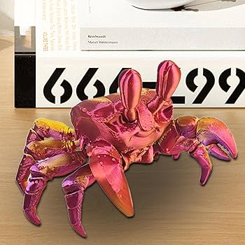 Amazon.co.jp: カニのおもちゃフィギュア - 3Dプリントカニフィ