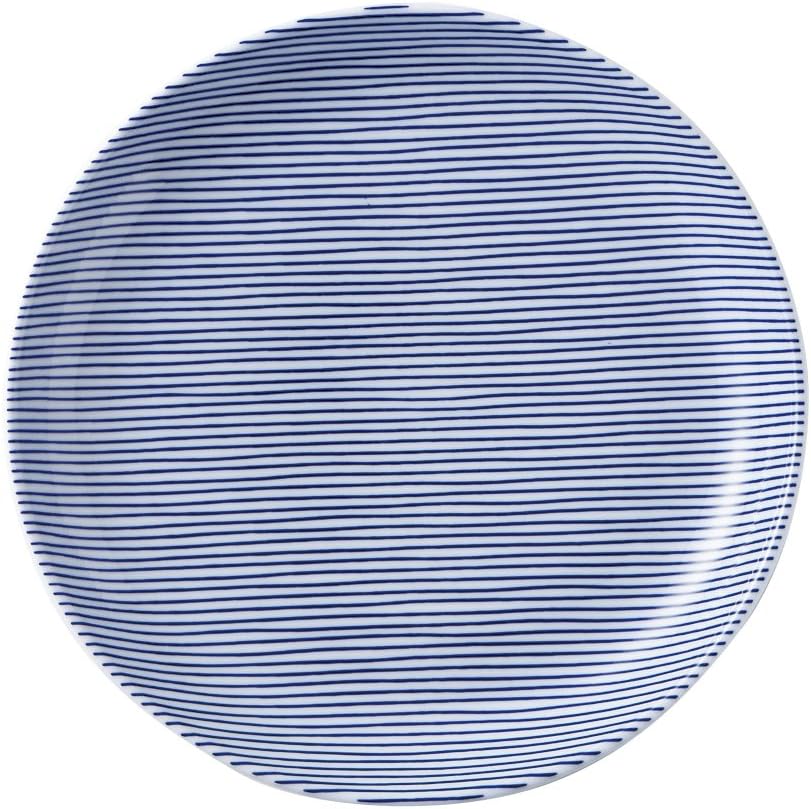 まるか光洋 AMK-1817414 Thin Stripe Green 4.3 inches (11 cm) Yakumi Dish