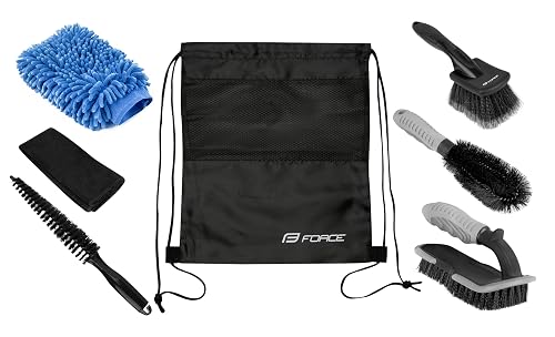 Force Kit de nettoyage professionnel 6 pièces avec sac en