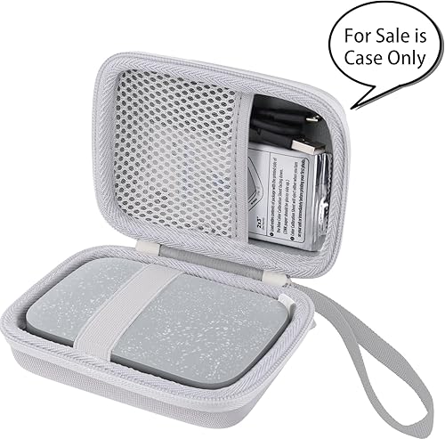 Vista 56 de co2CREA Estuche rígido de repuesto para impresora fotográfica instantánea HP Sprocket portátil de 2 x 3 (funda negra negra)
