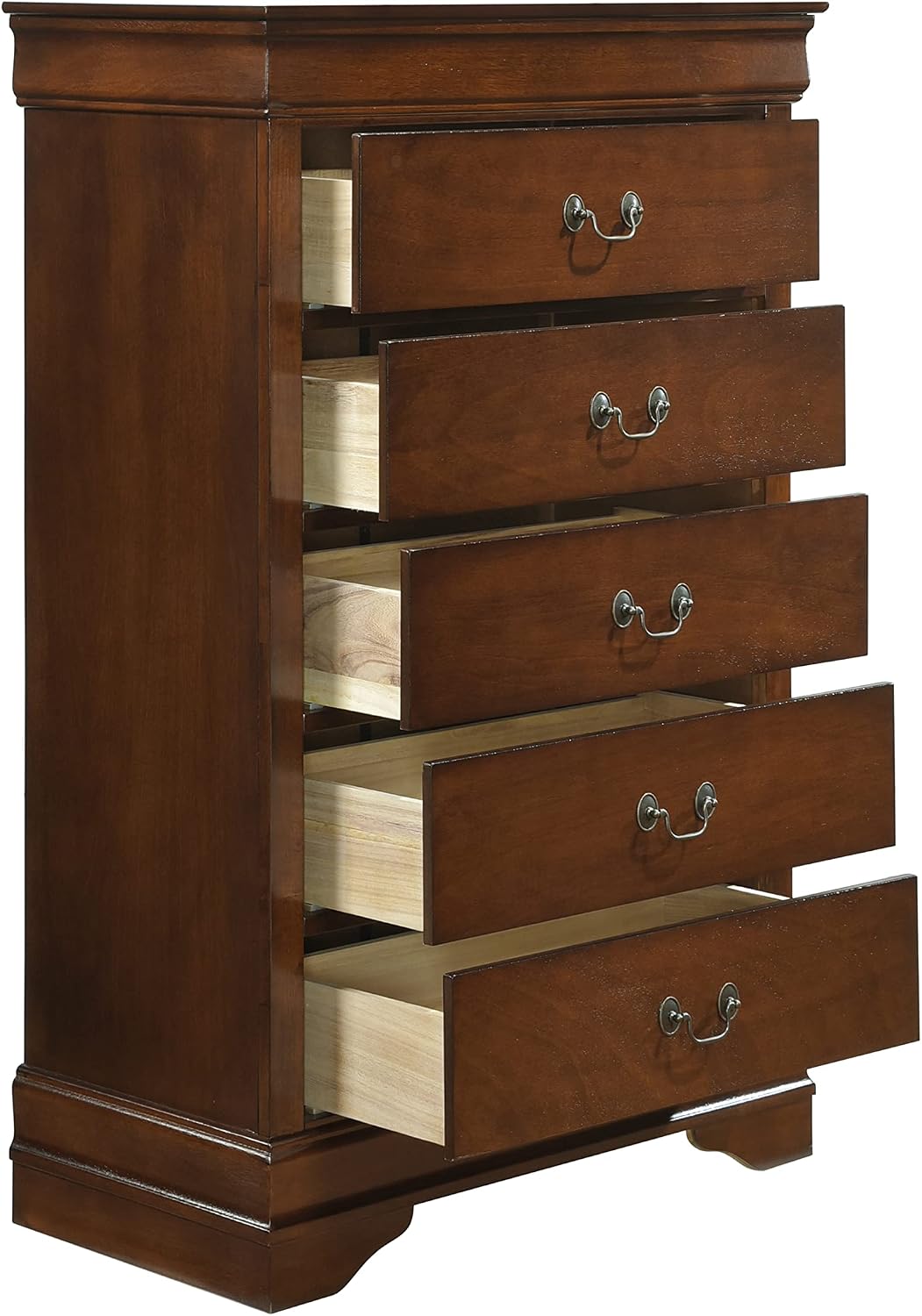 GOWE Storage Chest Brown Modern Contemporary Comfortable Upholstered for Bedroom Fur...