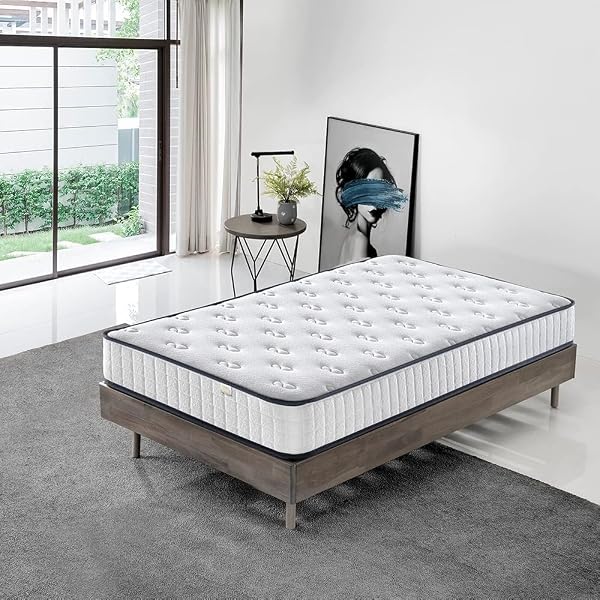 DEWINNER Matelas 90x190,Mousse A Mémoire 22 cm,Parfait Soutien Haute Resilience Ultra Respirante,réversible à Deux Faces entièrement utilisables - 1