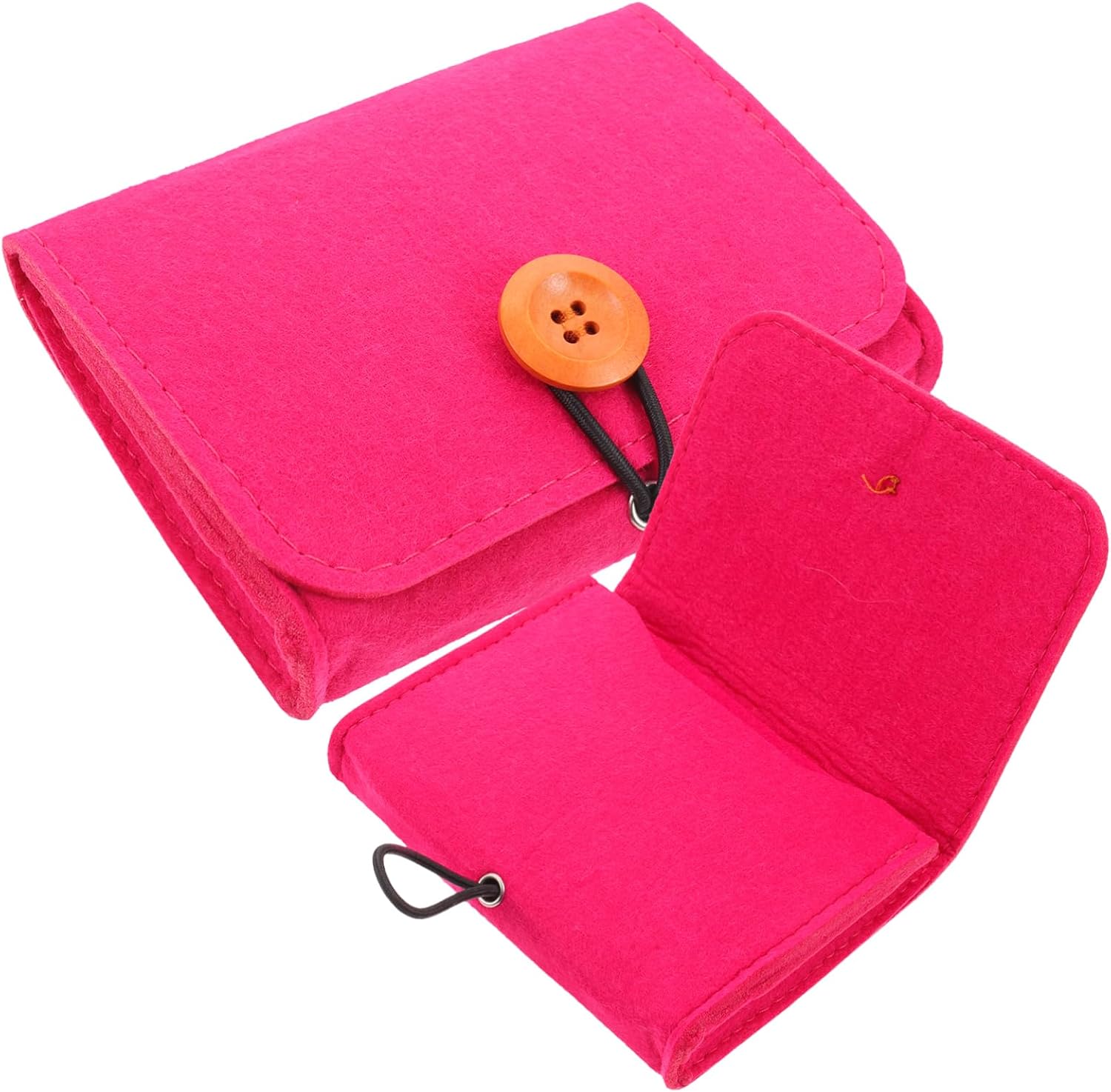 NOLITOY 8pcs Essential Oil Carrying Case Felt Storage Bag Portable Pouch Essential Oil Holder Organizer Pack