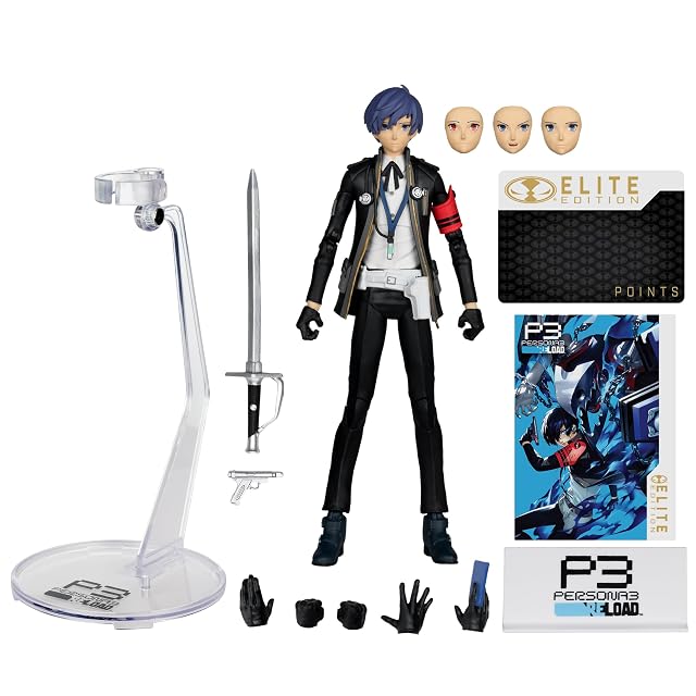McFarlane Persona 3 Reload The Protagonist Figura de acción de Lujo de 7 Pulgadas, edición Elite #5