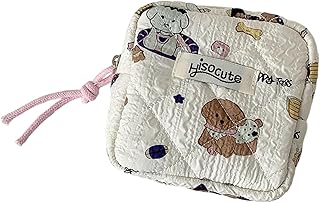 月経用品ホルダー実用的な生理用ナプキンホルダー旅行者や学生のための柔らかい生地のバッグポリエステル衛生収納袋