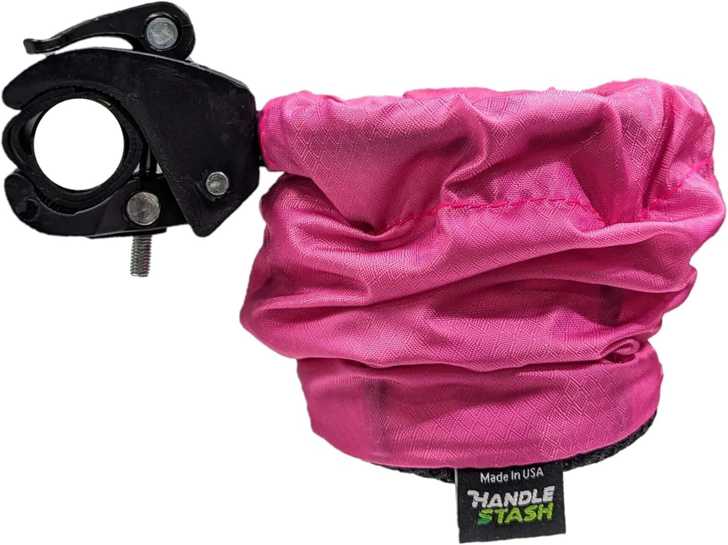 HandleStash Shock-Absorbing Bike Cup Holder (Double Rainbow) | Fits All Handlebars | Adjustable to Any Size Drink | Made for Bicycles, Boats, Wheelchairs | Xmas Stocking Stuffer | Made in USA