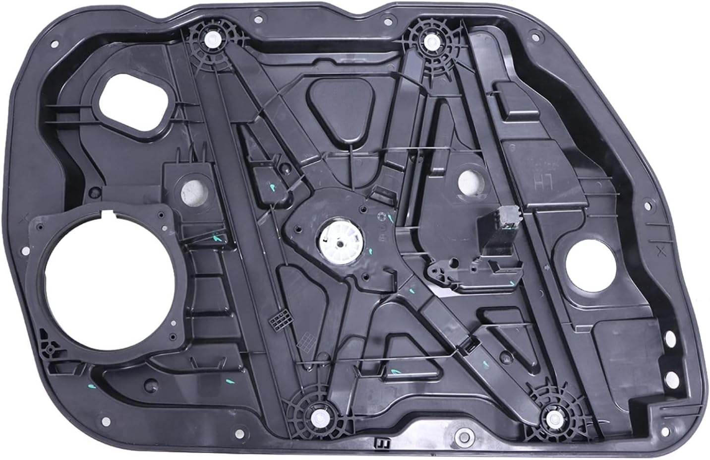 Power Window Regulator with Panel (No Motor) 82471-C2010 / 82471C2010 Compatible with 2015-2019 Hyundai Sonata | Front Left Driver Side