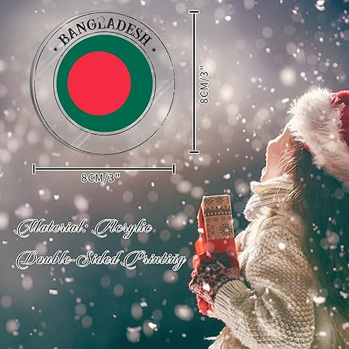 Vista 99 de Bandera de las Bahamas Adorno de árbol de Navidad para Navidad Bandera Nacional de Bahamas Decoración de árbol de Navidad Adorno colgante Adornos