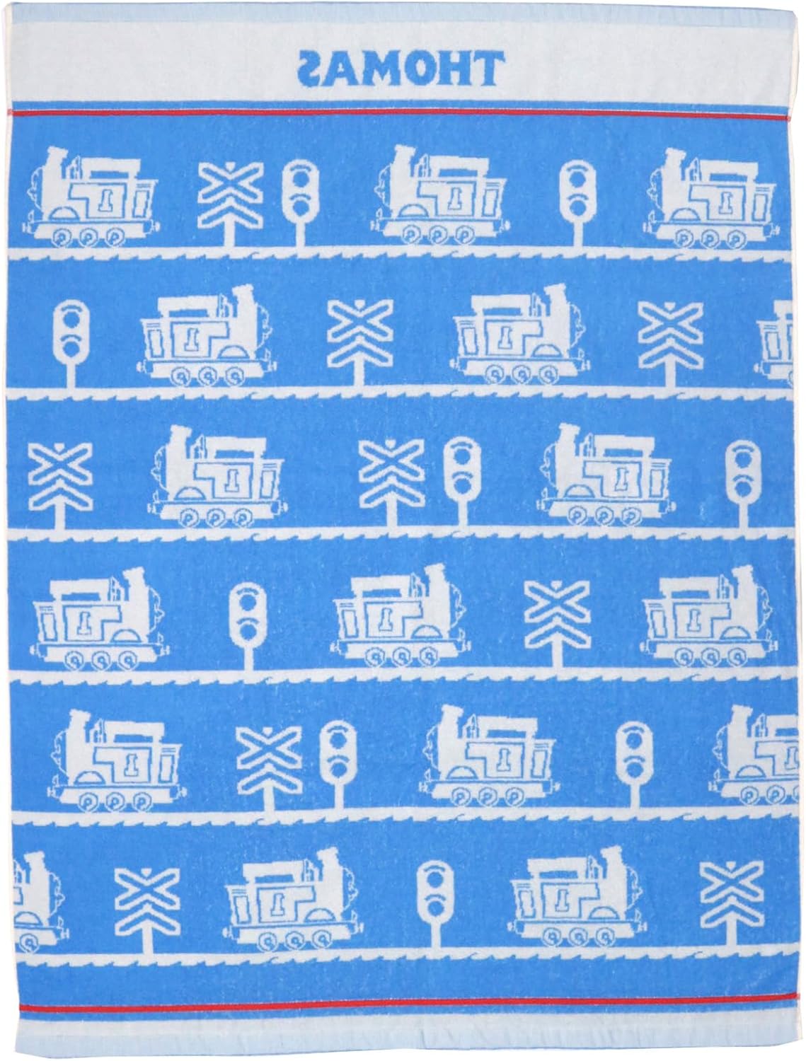 丸眞 タオルケット 子供用 きかんしゃトーマス プレゼント かわいい 綿100% 女の子 男の子 キャラクター お昼寝ケット 夏用 保育園 幼稚園 4605006000