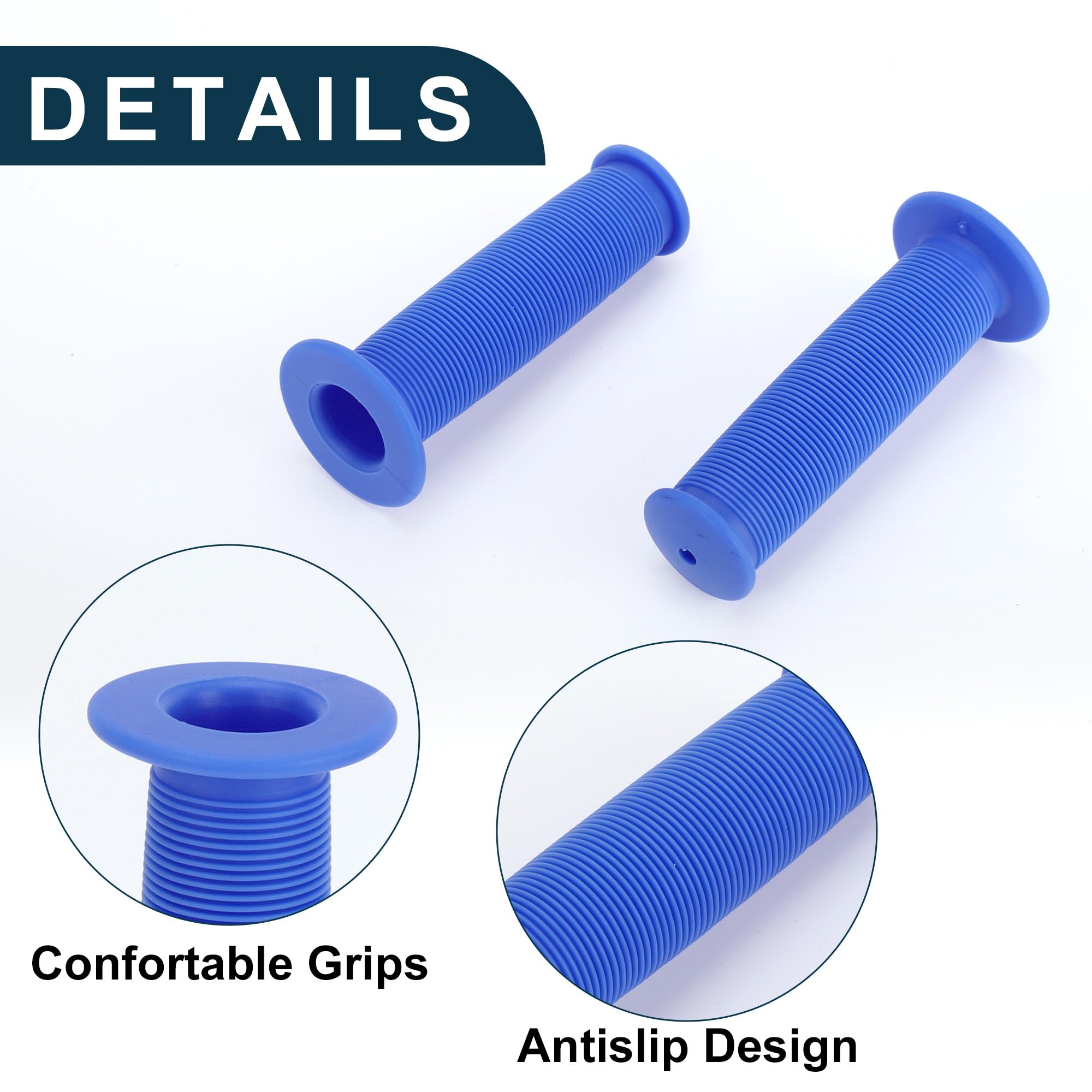 TUCKBOLD Bike Handlebar Grips Covers 110mm Long Soft - Image 4