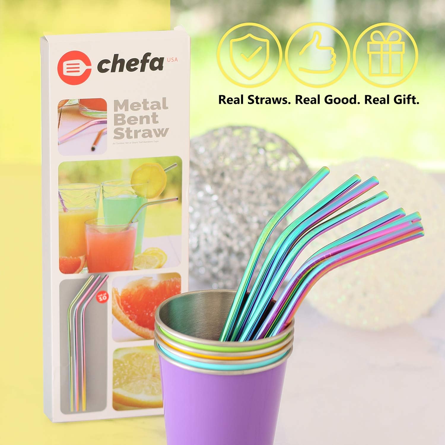 Black Friday Clearance Set of 10 - Stainless Steel Straws, Eco Friendly Metal Straw, Non Disposable Straws, Reusable for Tumbler Yeti or Ozark, With 2 Cleaning Brushes - And Cary Bag, Rainbow New Arrivals Set of 10 - Stainless Steel Straws, Eco Friendly Metal Straw, Non Disposable Straws, Reusable for Tumbler Yeti or Ozark, With 2 Cleaning Brushes - And Cary Bag, Rainbow