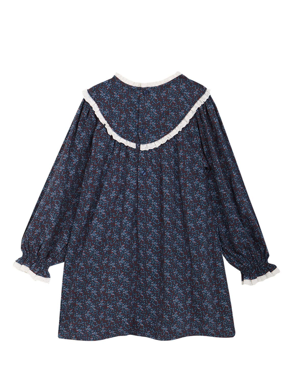 Gocco Vestido Smart Estampado con Tiras Borda Niñas