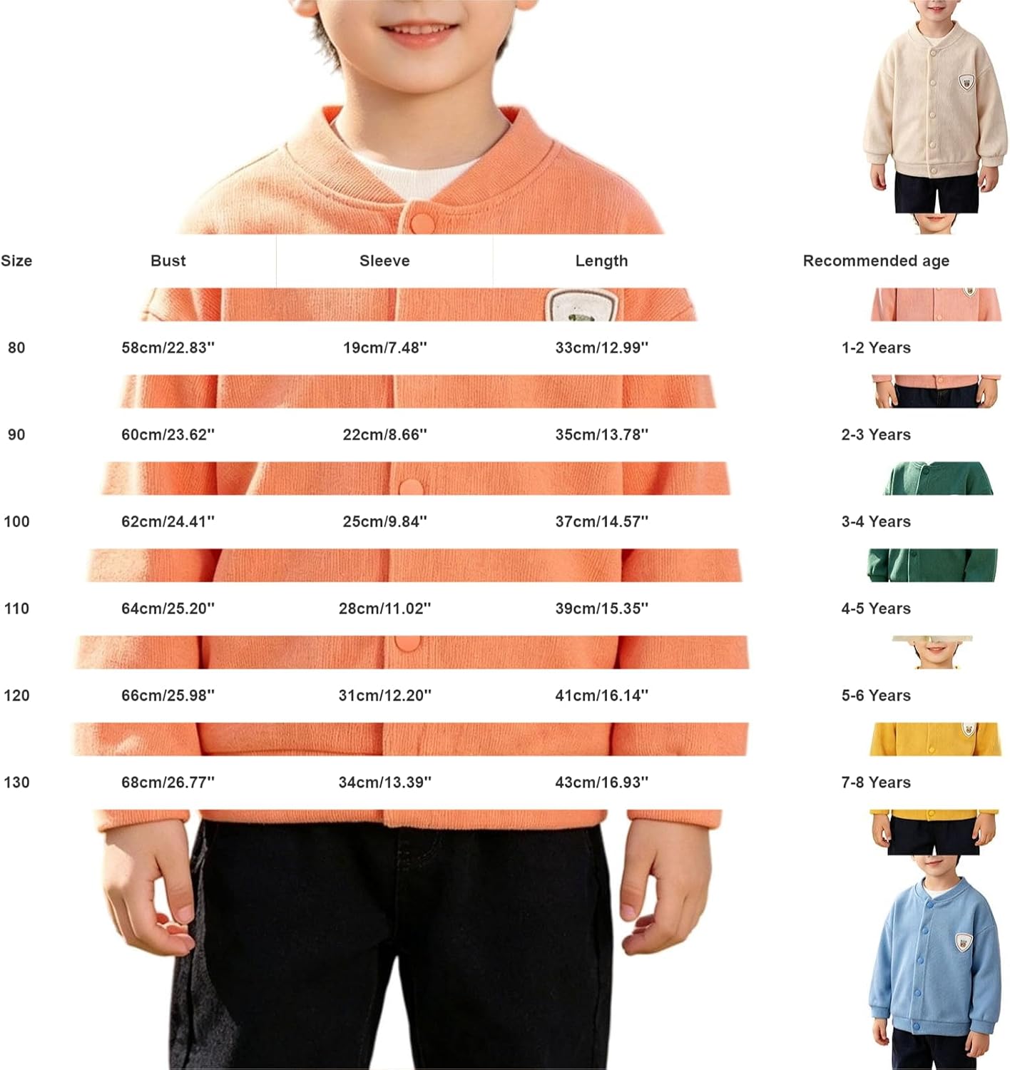 Toddler Girls Cardigan Sweater Button Down Long Sleeve Lightweight Knit Sweaters Crew Neck School Uniform Jacket Trendy