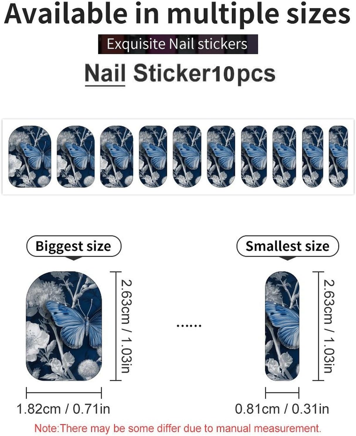 Nail Strips Bundle Full Wrap Long Lasting Nail Polish Strips Easy Application and Removal Salon Quality Self Adhesive Art Stickers for Women Gifts