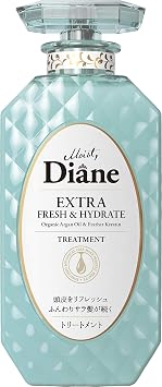Moist Diane Anti Dandruff Conditioner for Oily Hair, Hydrating Conditioner for Women & Men by Argan Oil, Mint, Rosemary & Ginger, Tea Tree CONDITRIONER from Japan 15.2Fl Oz EXTRA FRESH & HYDRATE