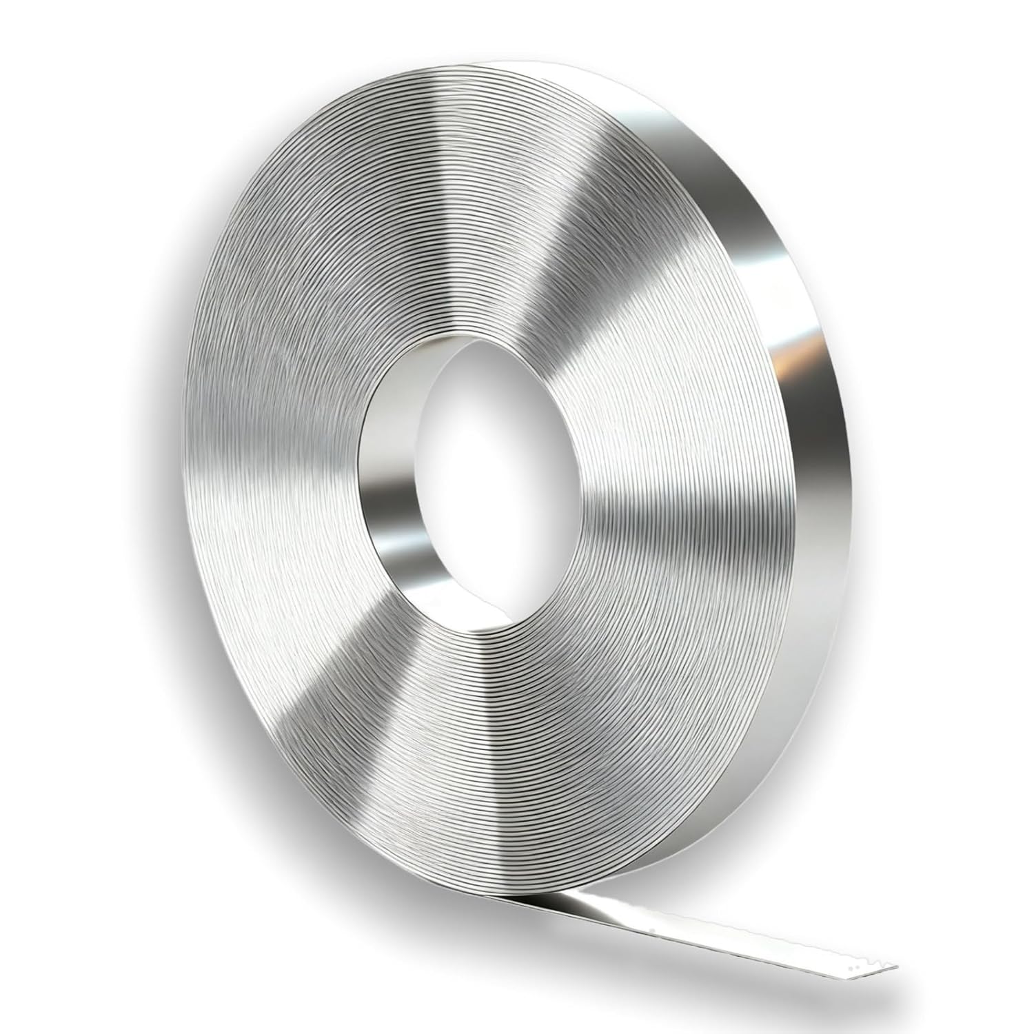 304 Stainless Steel Strapping Band - 3/4" x 1/64" x 164 ft, Steel Banding for Wood, Pallets, Pipes & Bundling