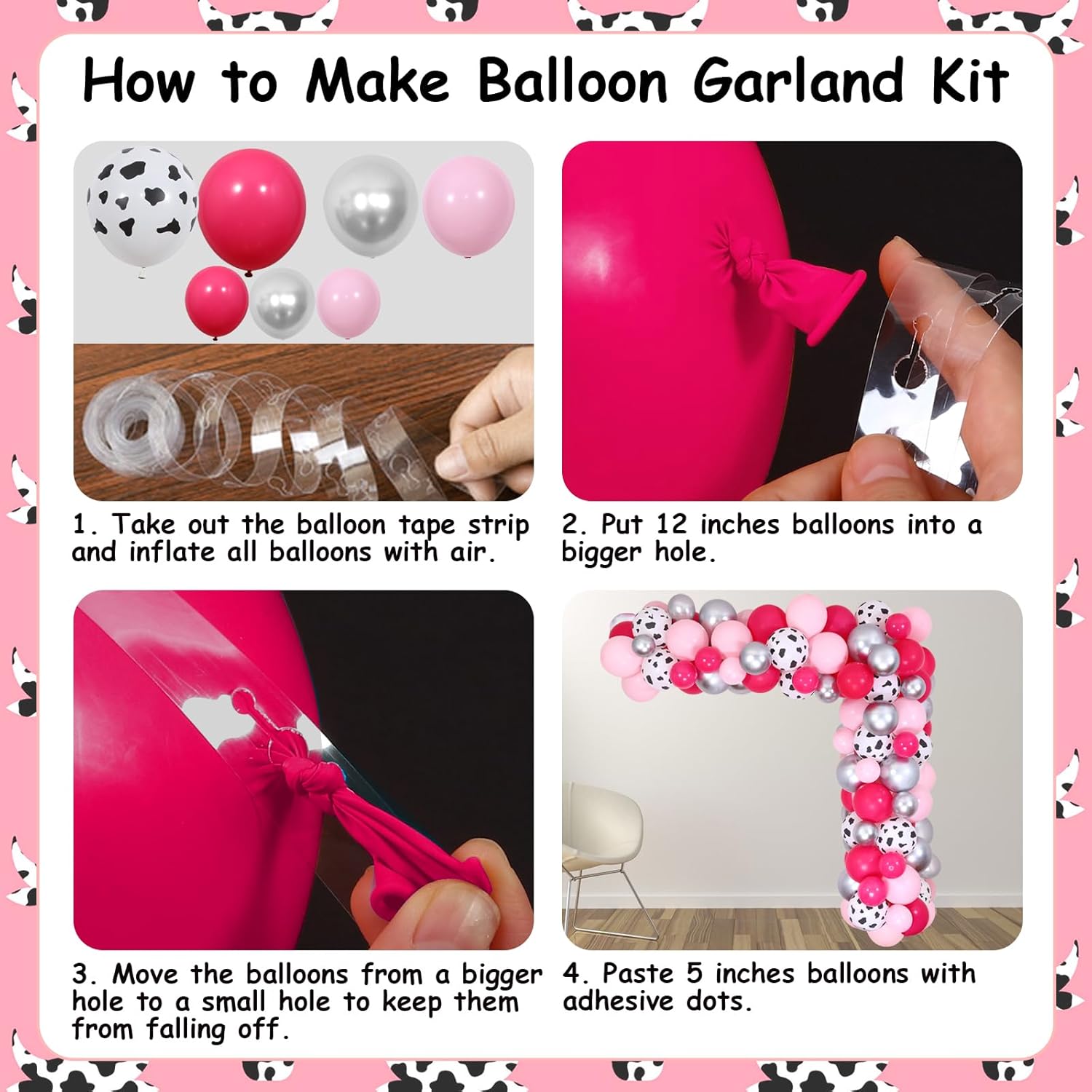 Disco Cowgirl 1st Birthday Decorations Girls, Hot Pink Man I Feel Like I'm One Balloons Banner, Western Cowgirl Arch Garland Kit with Disco Cowgirl Banner, Rodeo First Party Supplies