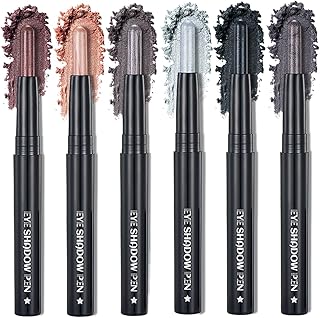 Juego de 6 barras de sombra de ojos color cre...