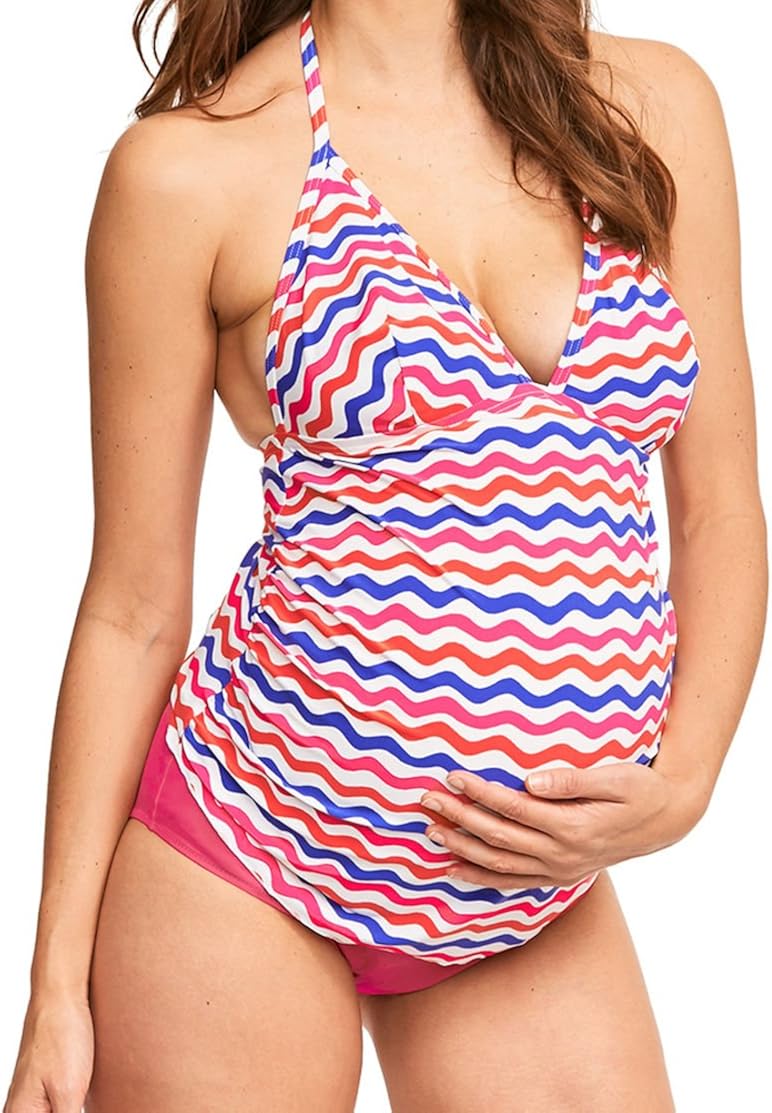 Anita Kamaka Graphic Maternity Tankini 
