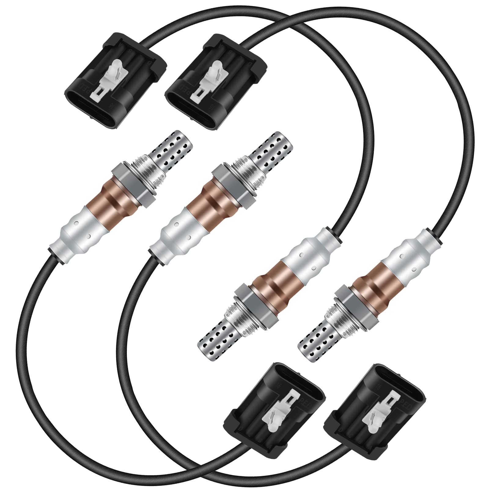 qijiauto O2 Oxygen Sensor Upstream and Downstream 234-4012 Compatible with for Acura SLX 1998-1999 for Buick Century 1994-1996-picture-18