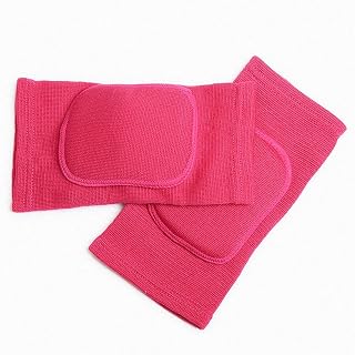 JHSDHYD Rodilleras Rodillera Deportiva, Protector de Rodilla for Baile, Voleibol, Yoga, Rodillera, Soporte, Calentadores de piernas de Invierno, Entrenamiento(2 Piece-Rose,M(45-60kg))