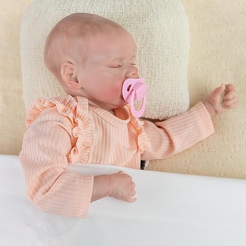 Miniatura 6 de Thorugod Muñecas de bebé Reborn muñeca de bebé realista de 20 pulgadas, muñeca de bebé de tela suave de la vida real que se ven reales, muñeca de