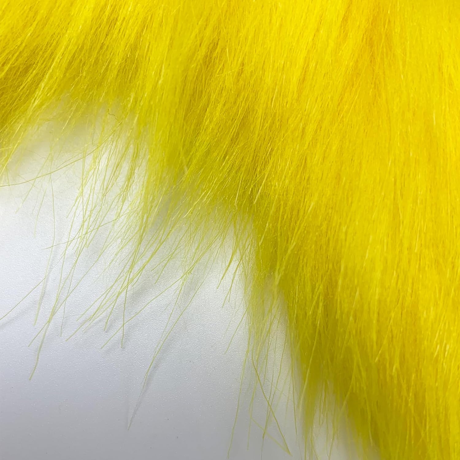 Yellow Mustache and Eyebrows Set Fake Beard for Men Novelty Mustaches Cosplay Holiday Party Costume Accessories Part (Yellow)