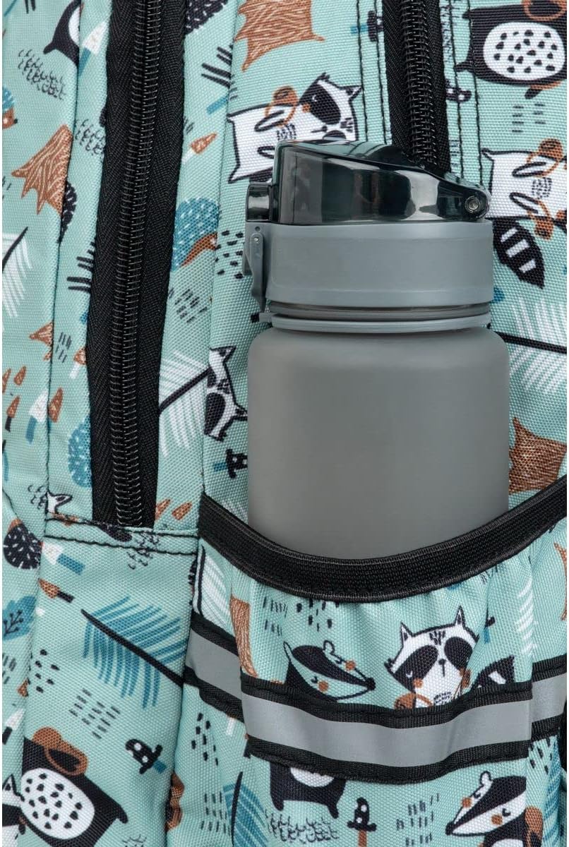 Coolpack Spiner Termic Kids School Backpack - 24L, Thermal Pocket, Padded Laptop Compartment, Reflective Straps