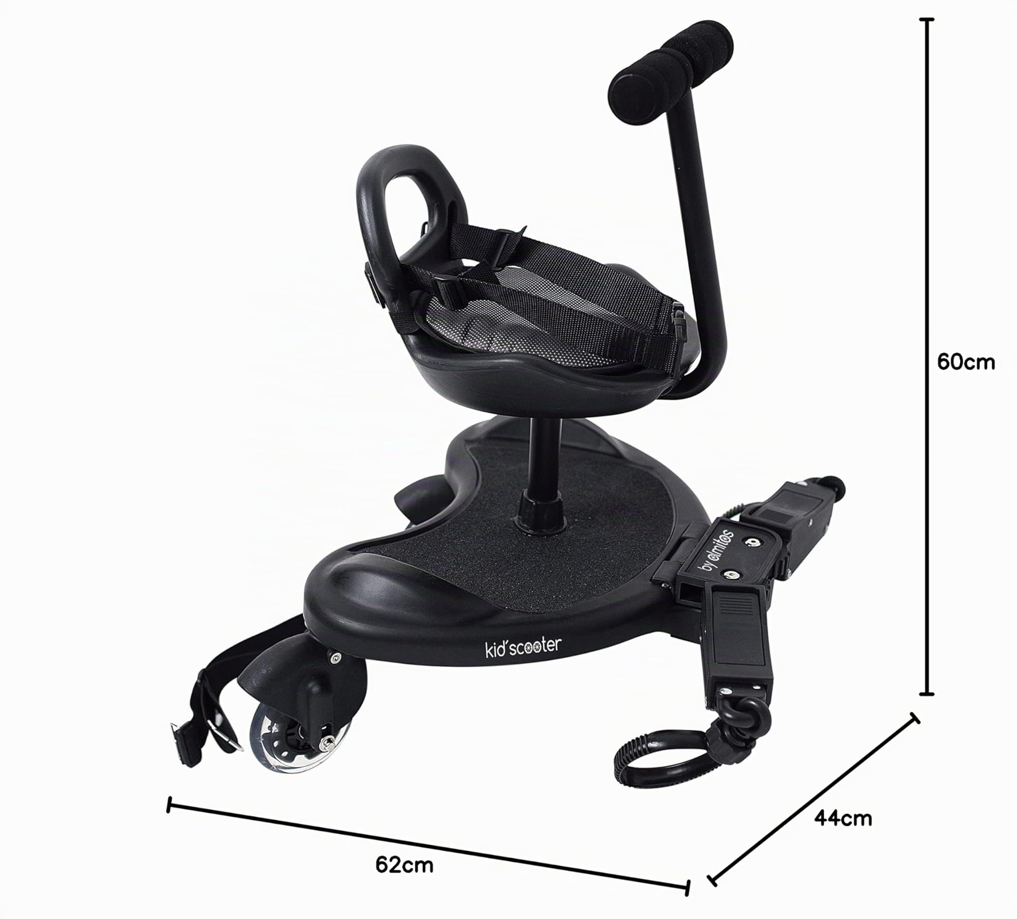Olmitos Scooter und Sitz