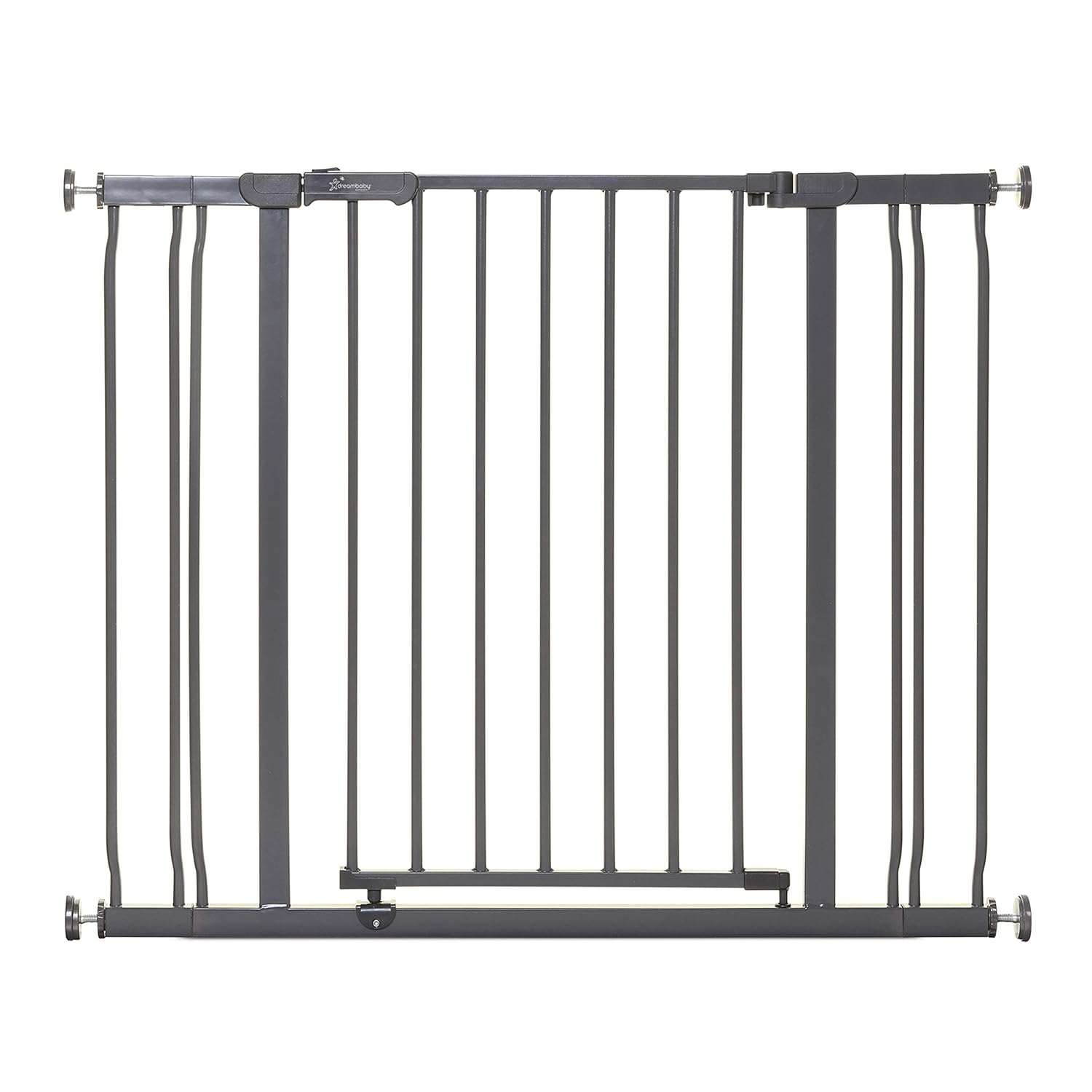 Dreambaby Ava 29.5" - 40" Baby Gate for Stairs and Doorways, Wide Adjustable-Gate for Doors, Easy to Install and Sturdy Walk Through Baby Gate - Can be Used as a Dog Gate