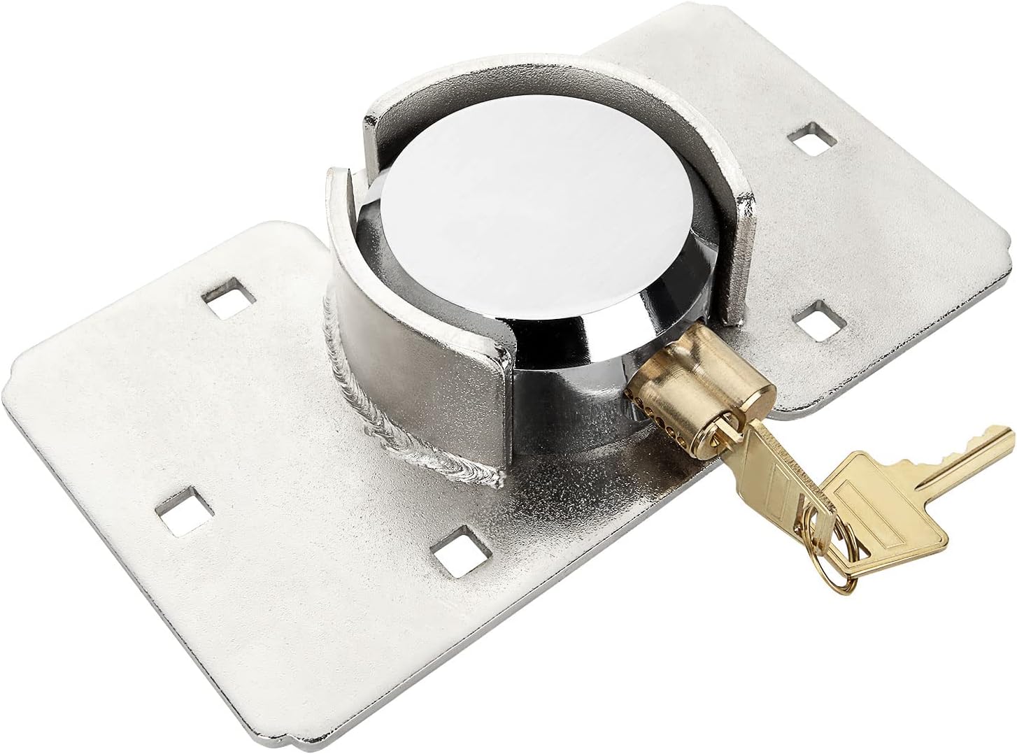 Van Locks, Hidden Shackle Padlock, Hidden Shackle Locks Keyed Alike with Hasp, High Security, for Trailer, Vans, Gates