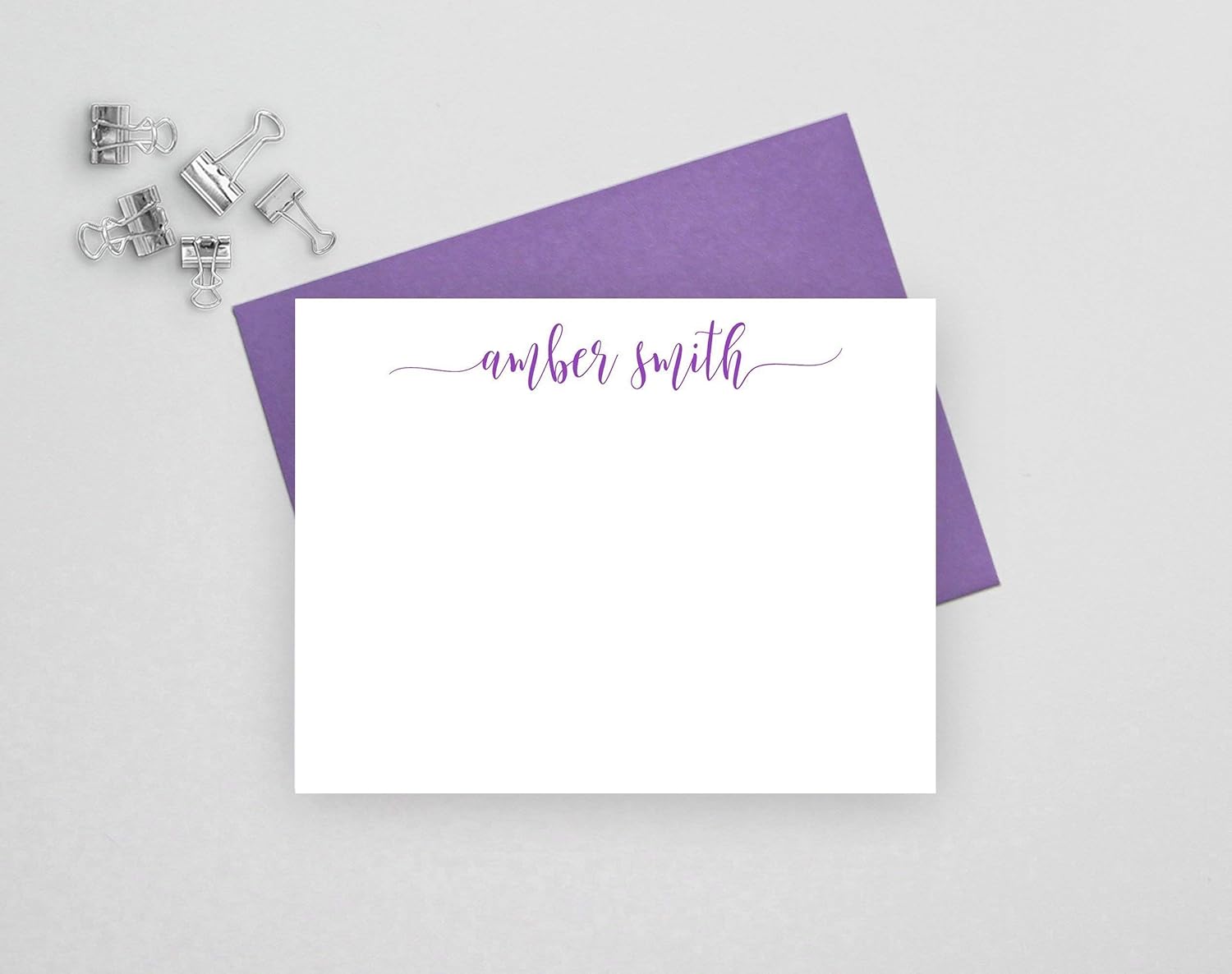 Stationery Personalized stationery set, personalized note