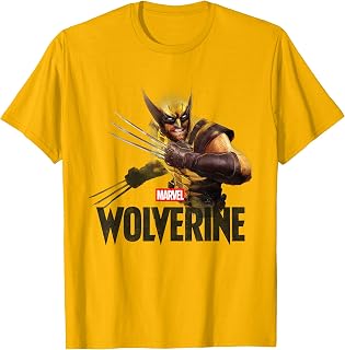 Marvel Wolverine Game Official Key Art 2026 Video Game T-Shirt
