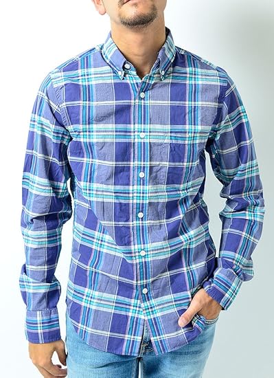 Amazon J Crew ジェイクルー チェックシャツ メンズ タータンチェック 長袖 ボタンダウン J クルー Jクルー アメリカ ファッション ブランド カジュアル Jcr91 シャツ 通販