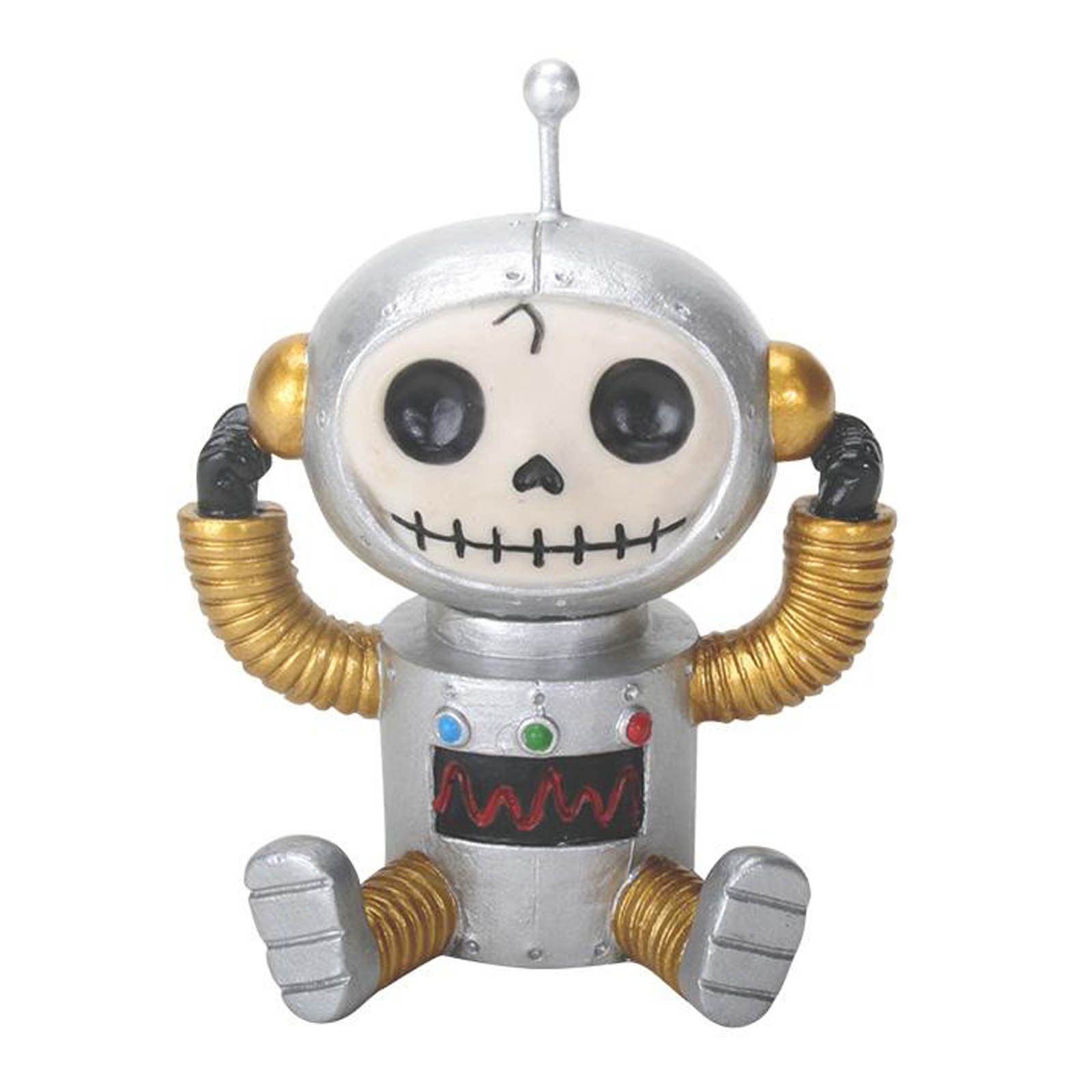 Figurine Furrybones Gadget robot idée cadeau originale pour passionné de SF