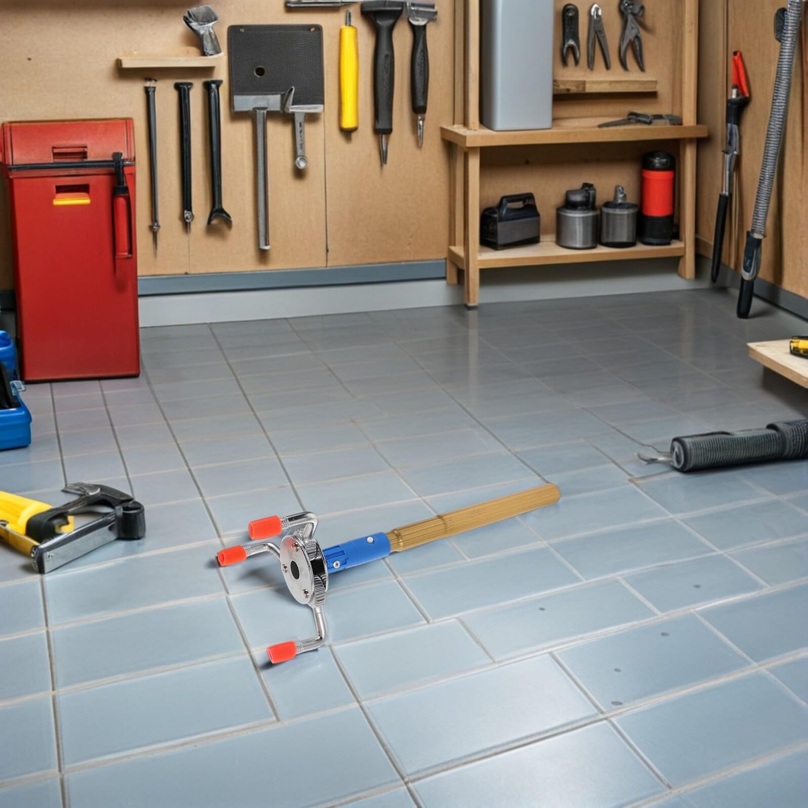 Herramienta de Extracción para Transductor con Cabeza de Garra Detectora | Aleación de Aluminio, Poste de Conexión 14, 6 Pulgadas, Montaje Directo para Mantenimiento y Reparaciones