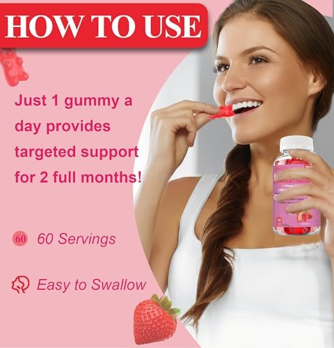 Miniatura 6 de YAYFULL Gomitas de magnesio L-treonato para adultos, con vitamina D, K2 y aceite de pescado omega-3, salud cerebral, memoria y apoyo para el sueño,