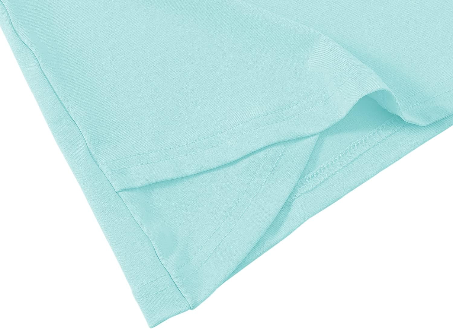 BGOWATU Women's Golf Polo T-Shirts Sleeveless V Neck Collarless Tennis Shirts UV Protection Quick Dry Lightweight - Image 6