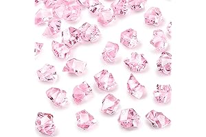Stunning Pink Acrylic Diamonds for Decor, Craft, & Event Glamour