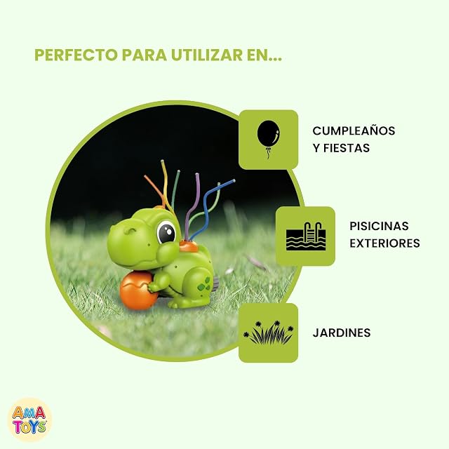 Foto 8 de 8 de AMATOYS - Aspersor de Agua para Niños y Perros con Chorros Divertidos