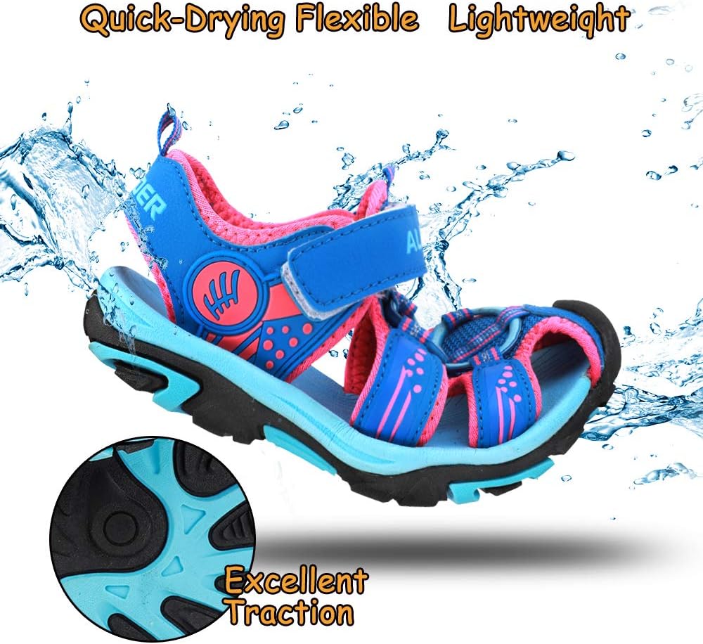 ALEADER Kids Youth Sport Water Hiking Sandals (Toddler/Little Kid/Big Kid)